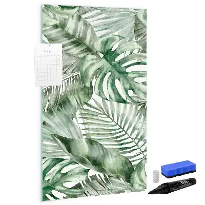 Tableau magnétique effaçable à sec feuilles aquarellables
