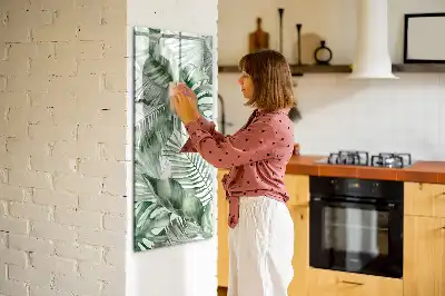 Tableau magnétique effaçable à sec feuilles aquarellables