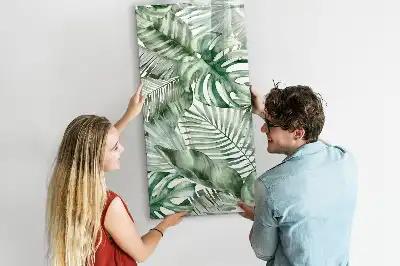 Tableau magnétique effaçable à sec feuilles aquarellables
