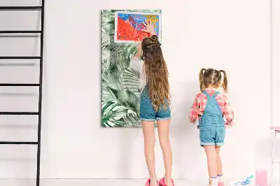 Tableau magnétique effaçable à sec feuilles aquarellables