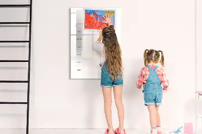Tableau effaçable à sec magnétique planificateur de repas
