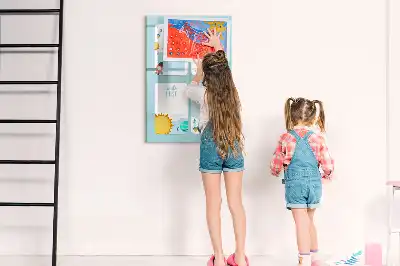 Tableau magnétique effaçable à sec modèle planificateur galactique