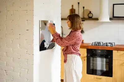Tableau magnétique effaçable à sec motif aquarelle abstraite