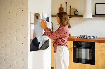 Tableau magnétique effaçable à sec motif aquarelle abstraite