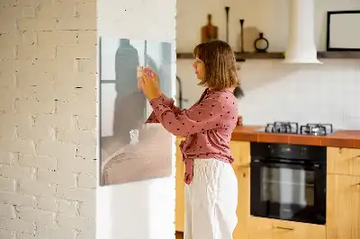 Tableau magnétique effaçable à sec mélange de couleurs