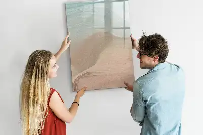 Tableau magnétique effaçable à sec mélange de couleurs