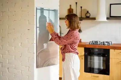 Tableau magnétique effaçable à sec mélange de couleurs