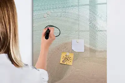 Tableau magnétique effaçable à sec mélange de couleurs