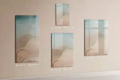 Tableau magnétique effaçable à sec mélange de couleurs