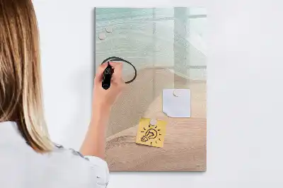 Tableau magnétique effaçable à sec mélange de couleurs