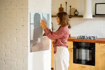 Tableau magnétique effaçable à sec mélange de couleurs