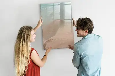 Tableau magnétique effaçable à sec mélange de couleurs