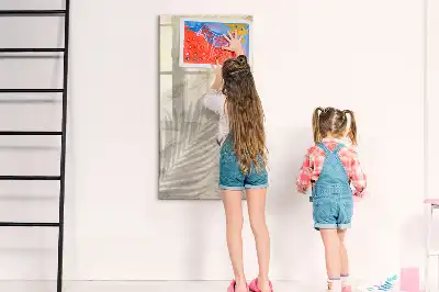 Tableau blanc magnétique effaçable à sec motif sable sur la plage en été