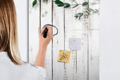 Tableau magnétique effaçable à sec en panneaux de bois