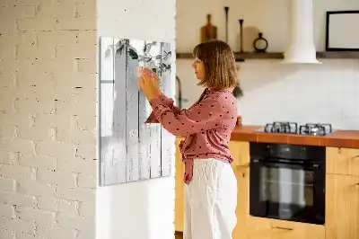 Tableau magnétique effaçable à sec en panneaux de bois
