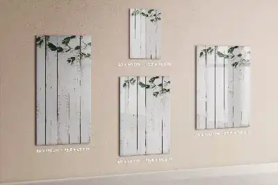 Tableau magnétique effaçable à sec en panneaux de bois