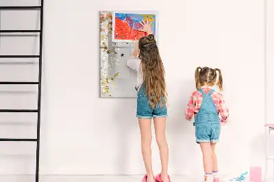 Tableau magnétique effaçable à sec modèle étoiles