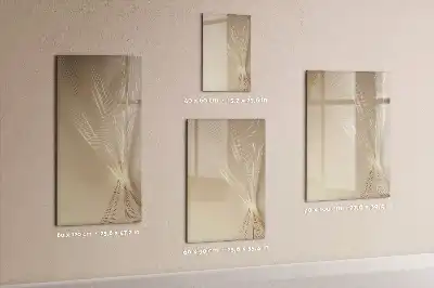 Tableau effaçable à sec magnétique motif lumière abstraite