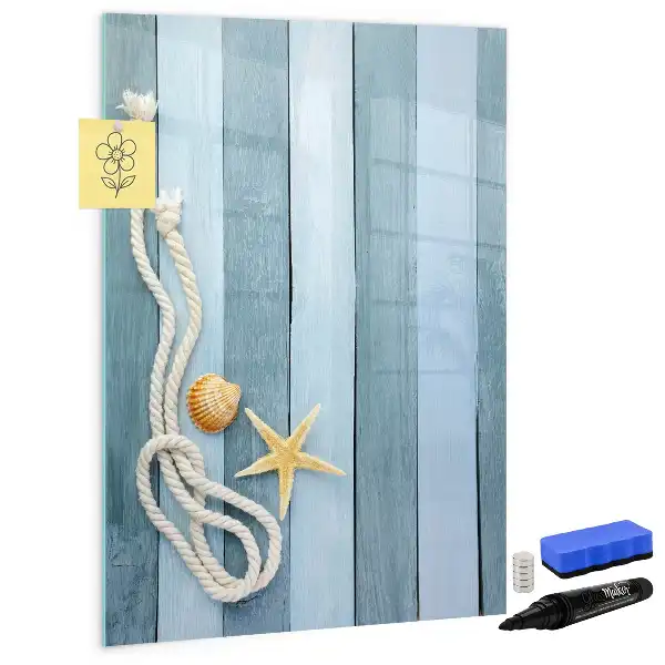Tableau effaçable à sec magnétique accessoires marins