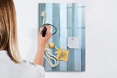 Tableau effaçable à sec magnétique accessoires marins