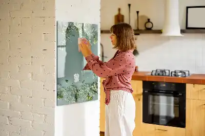 Tableau magnétique effaçable à sec modèle Gypsophile
