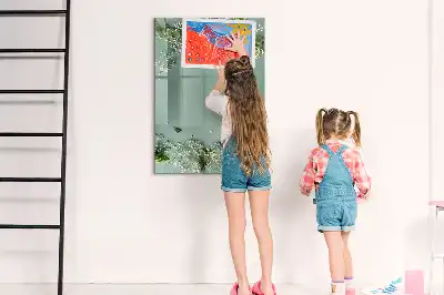 Tableau magnétique effaçable à sec modèle Gypsophile