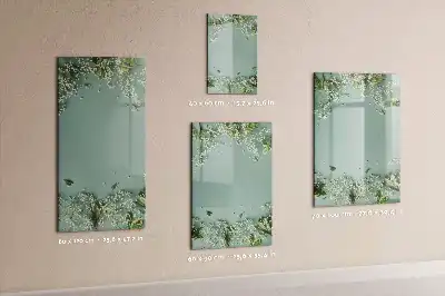 Tableau magnétique effaçable à sec modèle Gypsophile