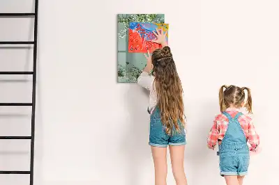Tableau magnétique effaçable à sec modèle Gypsophile