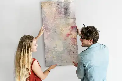 Tableau magnétique effaçable à sec motif taches de peinture
