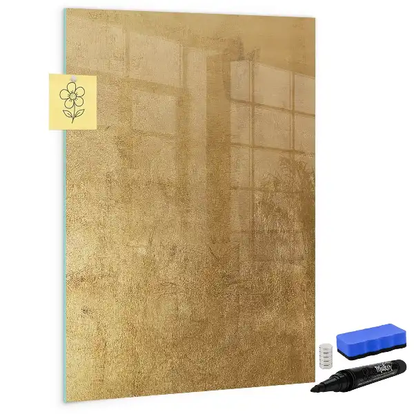 Tableau magnétique effaçable à sec tissu décoratif