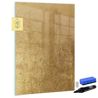Tableau magnétique effaçable à sec tissu décoratif