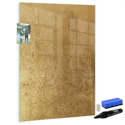 Tableau magnétique effaçable à sec tissu décoratif