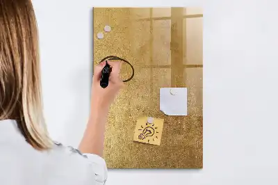 Tableau magnétique effaçable à sec tissu décoratif
