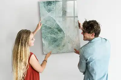 Tableau magnétique effaçable à sec en marbre de pierre