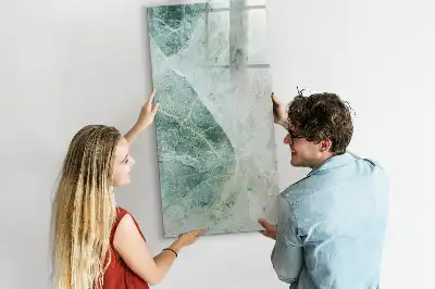 Tableau magnétique effaçable à sec en marbre de pierre