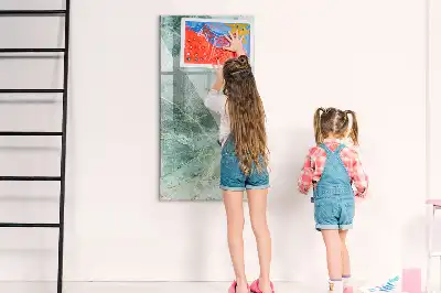 Tableau magnétique effaçable à sec en marbre de pierre