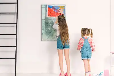 Tableau magnétique effaçable à sec en marbre de pierre