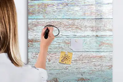 Tableau effaçable à sec magnétique en coloris pastel