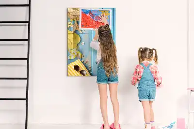 Tableau magnétique effaçable à sec accessoire de bureau