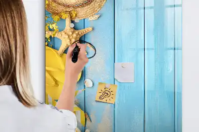 Tableau magnétique effaçable à sec accessoire de bureau