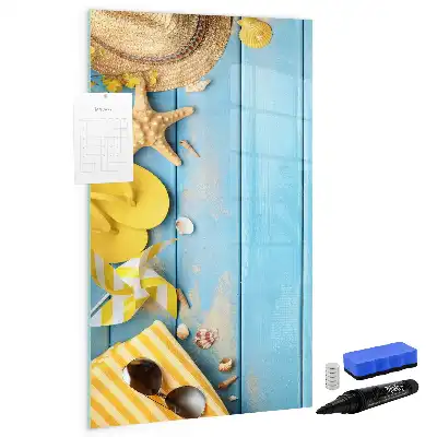 Tableau magnétique effaçable à sec accessoire de bureau