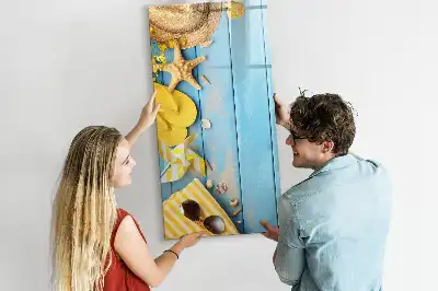 Tableau magnétique effaçable à sec accessoire de bureau
