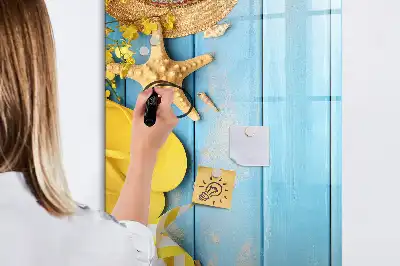 Tableau magnétique effaçable à sec accessoire de bureau