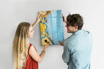 Tableau magnétique effaçable à sec accessoire de bureau