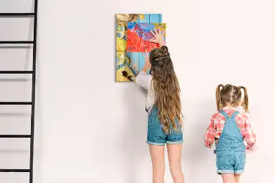 Tableau magnétique effaçable à sec accessoire de bureau
