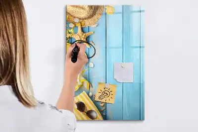 Tableau magnétique effaçable à sec accessoire de bureau