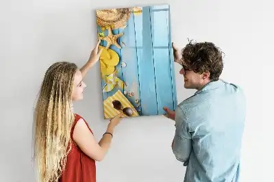 Tableau magnétique effaçable à sec accessoire de bureau