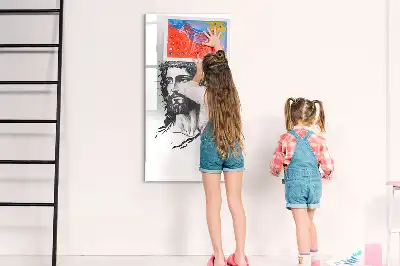 Tableau magnétique effaçable à sec représentant Jésus-Christ