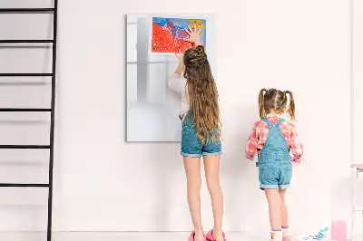 Tableau effaçable à sec magnétique couleur blanc cassé
