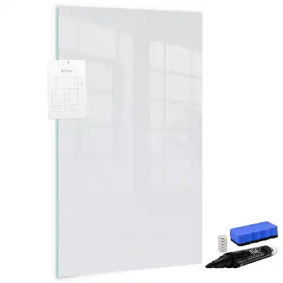 Tableau effaçable à sec magnétique couleur blanc cassé